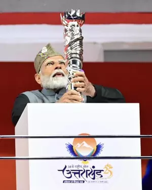 38th National Games: PM Narendra Modi  inaugurates Uttarakhand 2025 in Dehradun