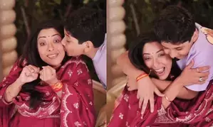 Rupali Ganguly cherishes trove of memories with her little darling