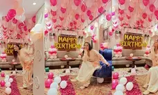 Shehnaaz Gill shares a sneak peek into her birthday vanity