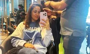 Here’s why Mira Rajput is getting a blow dry at the airport?