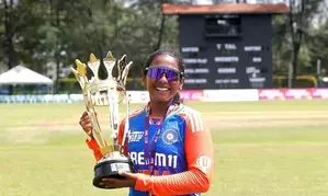 U19 WC: Trisha Gongadi becomes first player to hit century in the tournament