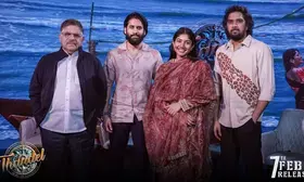 Unmindful of fever, cold, Sai Pallavi dubs for Thandel