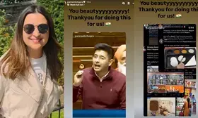 Parineeti Chopra sings praises for husband Raghav Chadha ahead of Delhi elections