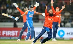 3rd T20I: Credit to Adil Rashid, he is a world-class bowler: SKY laments on Indias defeat