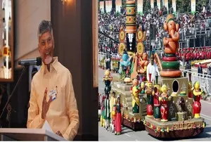 Andhra Pradesh CM, Dy CM express happiness over third prize to state tableau Andhra Pradesh CM, Dy CM express happiness over third prize to state tableau