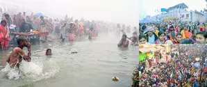 Huge influx of devotees in Ayodhya on Mauni Amavasya; over 50 lakh pilgrims visit holy city in 72 hours Huge influx of devotees in Ayodhya on Mauni Amavasya; over 50 lakh pilgrims visit holy city in 72 hours