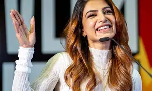 Samantha talks about how meditation has become her anchor