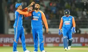 Chakravarthy rises to fifth spot in T20I rankings, Rashid reclaims top spot