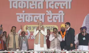 PM Modi slams AAP over Sheesh Mahal, promises permanent homes for slum dwellers