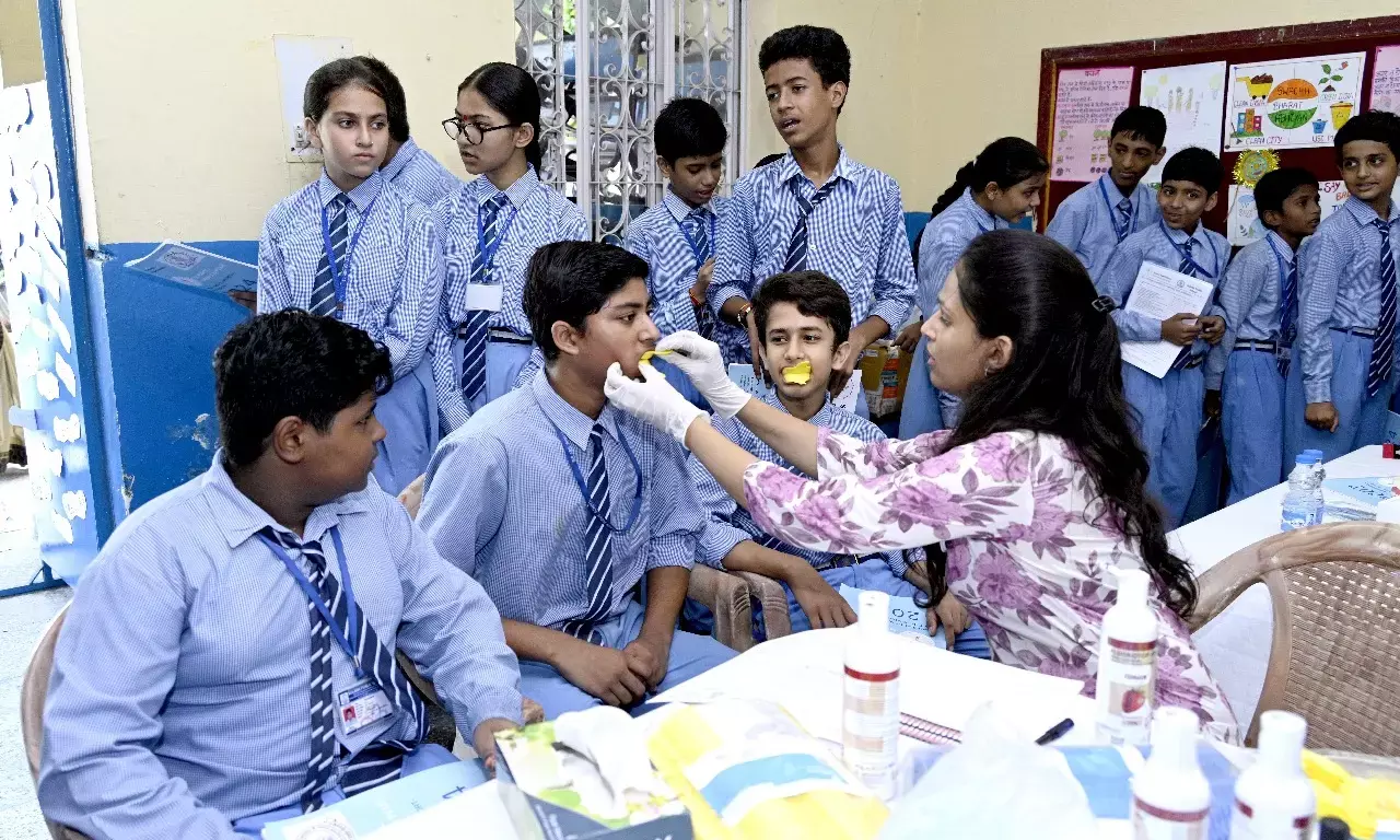 T3 Camp Organized for Anemia Awareness at Dr. Bhimrao Ambedkar Residential School