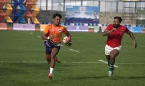 38th National Games: Holders Haryana start with dominant wins in Mens Rugby 7s