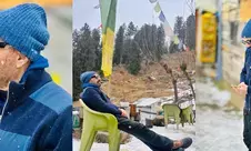 Sunny Deol turns snowman in these holiday pics from Manali Sunny Deol turns snowman in these holiday pics from Manali