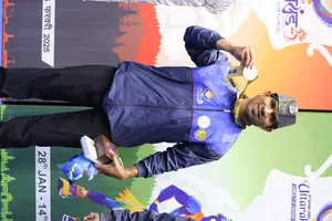 38th National Games: Vijay Kumar equals National Record in 55kg weightlifting 38th National Games: Vijay Kumar equals National Record in 55kg weightlifting