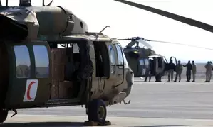 Jordan sends another 16 aid helicopters to Gaza