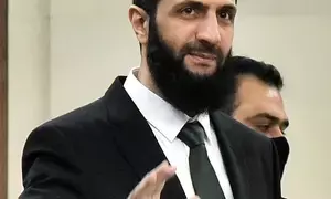 Syrias military administration appoints al-Sharaa as interim president, dissolves armed factions