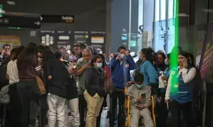 105 Colombian deportees land in Bogota from US