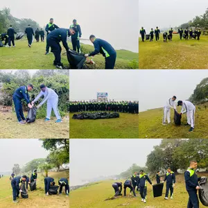 Coast Guard cleans up Haldia Riverfront on eve of its Raising Day