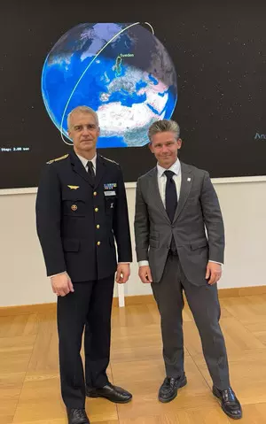 Sweden reveals launch of first military communications satellite Sweden reveals launch of first military communications satellite