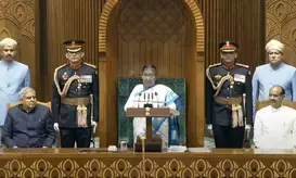 Govt committed to welfare of poor, middle class: Prez Murmu in Parliament address