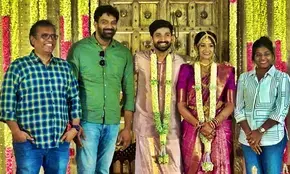 Actor Kishen Das ties the knot with girlfriend Suchithra