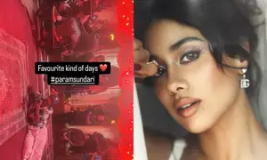 Janhvi Kapoor shares a glimpse of her ‘favourite kind of days’ Janhvi Kapoor shares a glimpse of her ‘favourite kind of days’