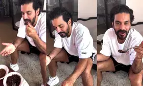 Angad Bedi reveals his ‘Desi Khuraak’ for men ready to face their wives in battle