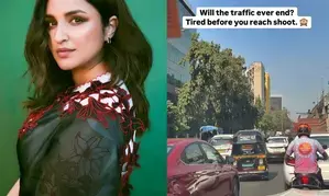 Parineeti Chopra expresses frustration over endless traffic before her shoot