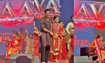 Rashmika Mandanna helps Chhaava co-star Vicky Kaushal speak Telugu Rashmika Mandanna helps Chhaava co-star Vicky Kaushal speak Telugu