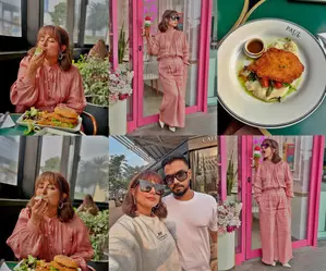 Hina Khans fun day out includes food and family