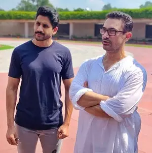 Naga Chaitanya is a great human being to hang out with, says Aamir Khan Naga Chaitanya is a great human being to hang out with, says Aamir Khan