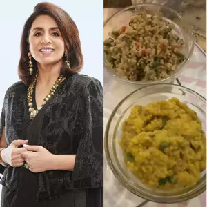 Neetu Kapoor savors the taste of millet khichdi