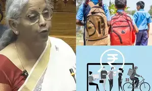 FM Sitharaman’s announcements for internet in govt schools, social security for gig workers