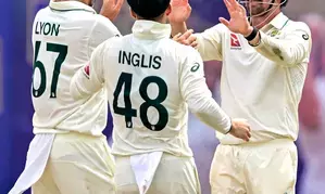 1st Test: Lyon and Kuhnemann spin Australia to innings & 242 runs victory over Sri Lanka