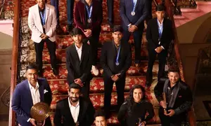 Sachin Tendulkar honoured with Lifetime Achievement Award at BCCI Naman Awards 2025 (Ld)