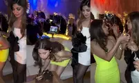 Shamita Shetty’s friends tease her for wearing a revealing dress Shamita Shetty’s friends tease her for wearing a revealing dress