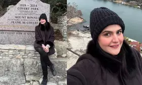 Zareen Khan enjoys the enchanting views from Mount Bonnell during her U.S vacay Zareen Khan enjoys the enchanting views from Mount Bonnell during her U.S vacay