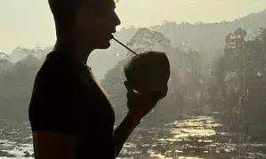 Sidharth Malhotra enjoys serene beauty of Kochi backwaters Sidharth Malhotra enjoys serene beauty of Kochi backwaters