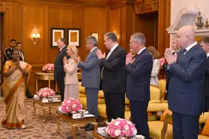 Positive impact of regular contacts evident in India-Russia strategic partnership: President Murmu Positive impact of regular contacts evident in India-Russia strategic partnership: President Murmu