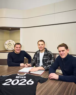FC Bayern announce contract extension for goalkeeper Manuel Neuer till 2026