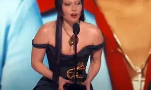 Lady Gaga says ‘queer community deserves to be lifted up’ after she wins Grammy award