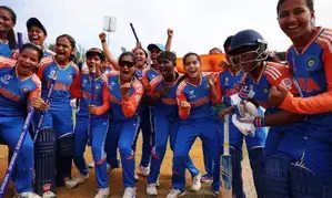 Trisha, Kamalini, Vaishnavi, and Aayushi included in U19 WC team of the tournament
