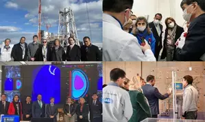 IAEA board members visit Japan, discuss peaceful use of nuclear energy