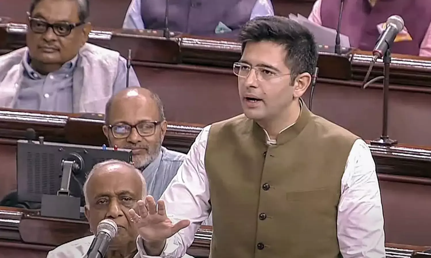 Raghav Chadha Urges Action Against Misuse of Servant Quarters in Government Residences