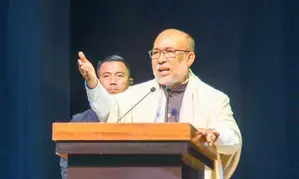 Govt continued development despite Covid & ethnic violence: Manipur CM