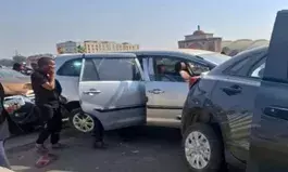Bihar: Six vehicles collided with each other on Patna’s Marine Drive