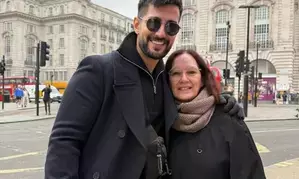 Aditya Seal takes his mother for her first international trip to London Aditya Seal takes his mother for her first international trip to London