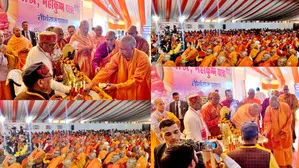 Over 600 Buddhist devotees from eight nations make historic participation in Mahakumbh