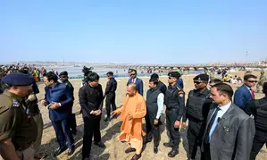 CM Yogi to visit Maha Kumbh, review security arrangements