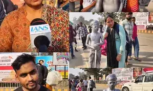 Nanha Gandhi steals the spotlight at Maha Kumbh with a message of cleanliness