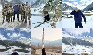 Karan Tacker shoots in Kashmir, shares an adorable video from ‘Jannat on Earth’ Karan Tacker shoots in Kashmir, shares an adorable video from ‘Jannat on Earth’